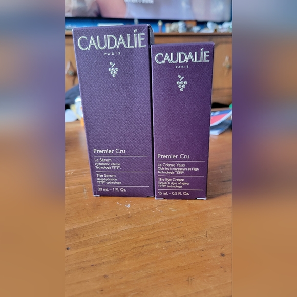 Caudalie Premier Cru The Serum and The Eye Cream NIB - Picture 4 of 4